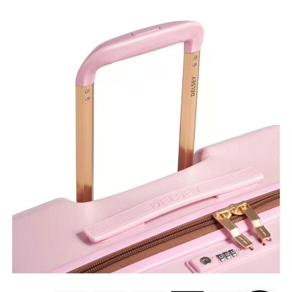 Delsey Paris Freestyle 24" Hard Side Spinner Luggage- Peony - Picture 4 of 14